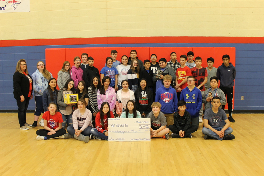Read 180 Students Raise Money for Fires