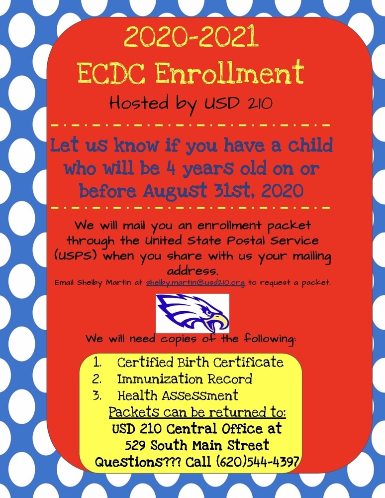 2020-2021 Enrollment Time Is Here!