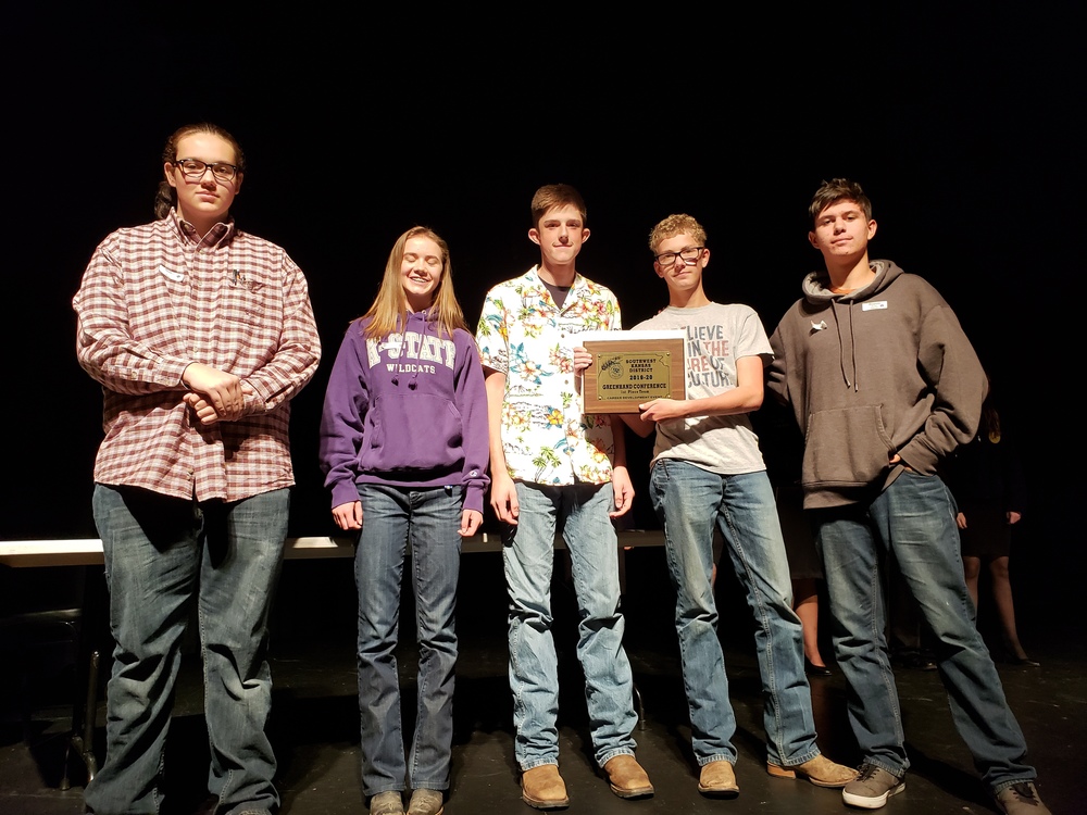 2019 HHS FFA Greenhand winners