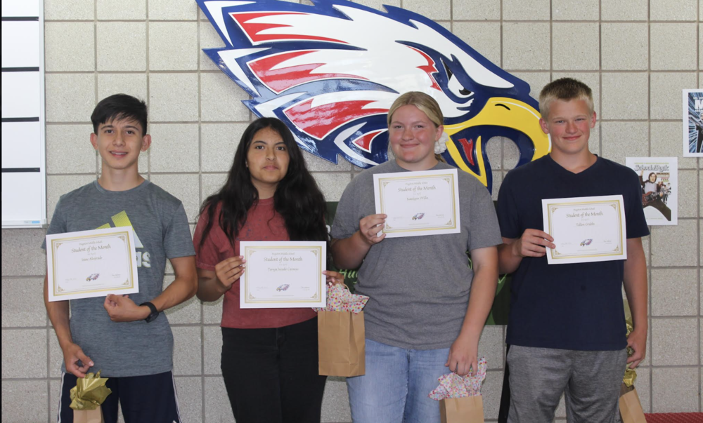 HMS April Students of the Month