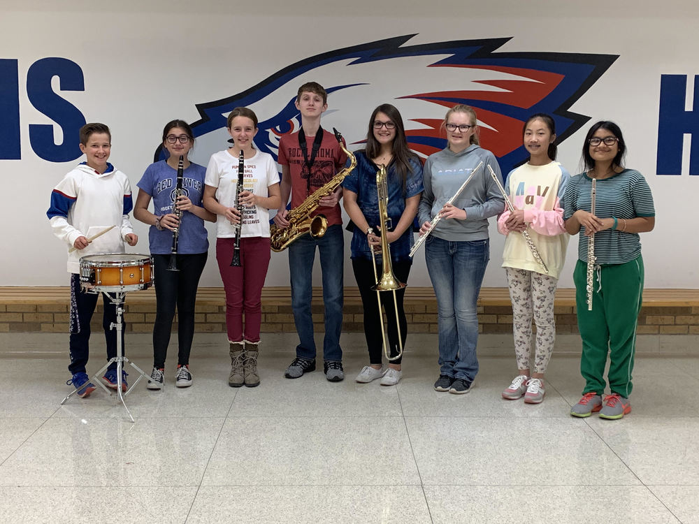 HMS Band Students Selected