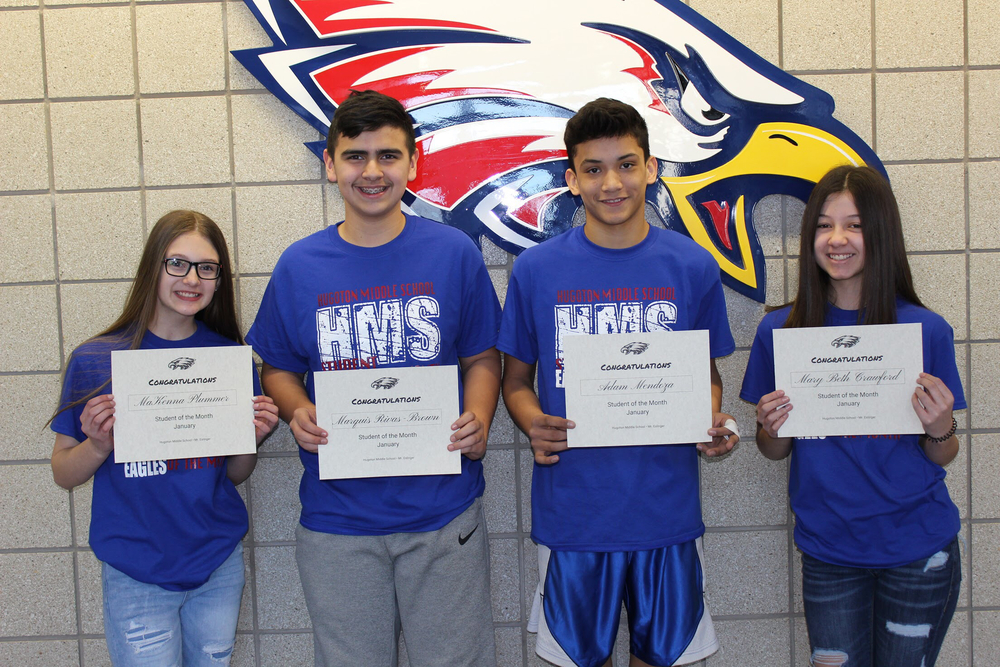 HMS January Students of the Month