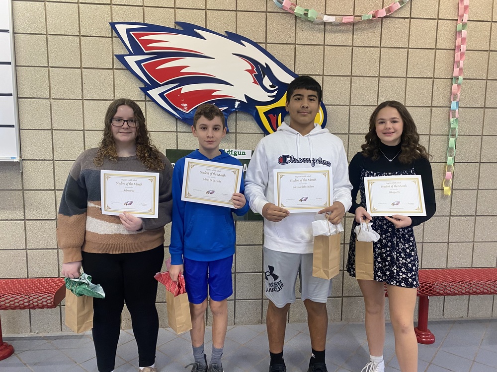 HMS November Students of the Month
