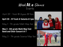 HMS Week At A Glance!