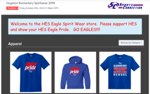 New Website Store- Order Your Eagle Apparel!