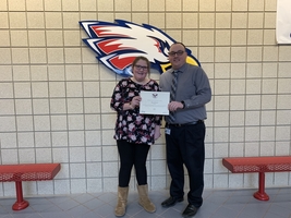 HMS Student Receives Award