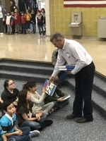 Hugoton Rotary Gives 3rd Graders Dictionaries