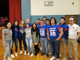 2019 HHS Senior Pep Rally at HES 10/25/2019