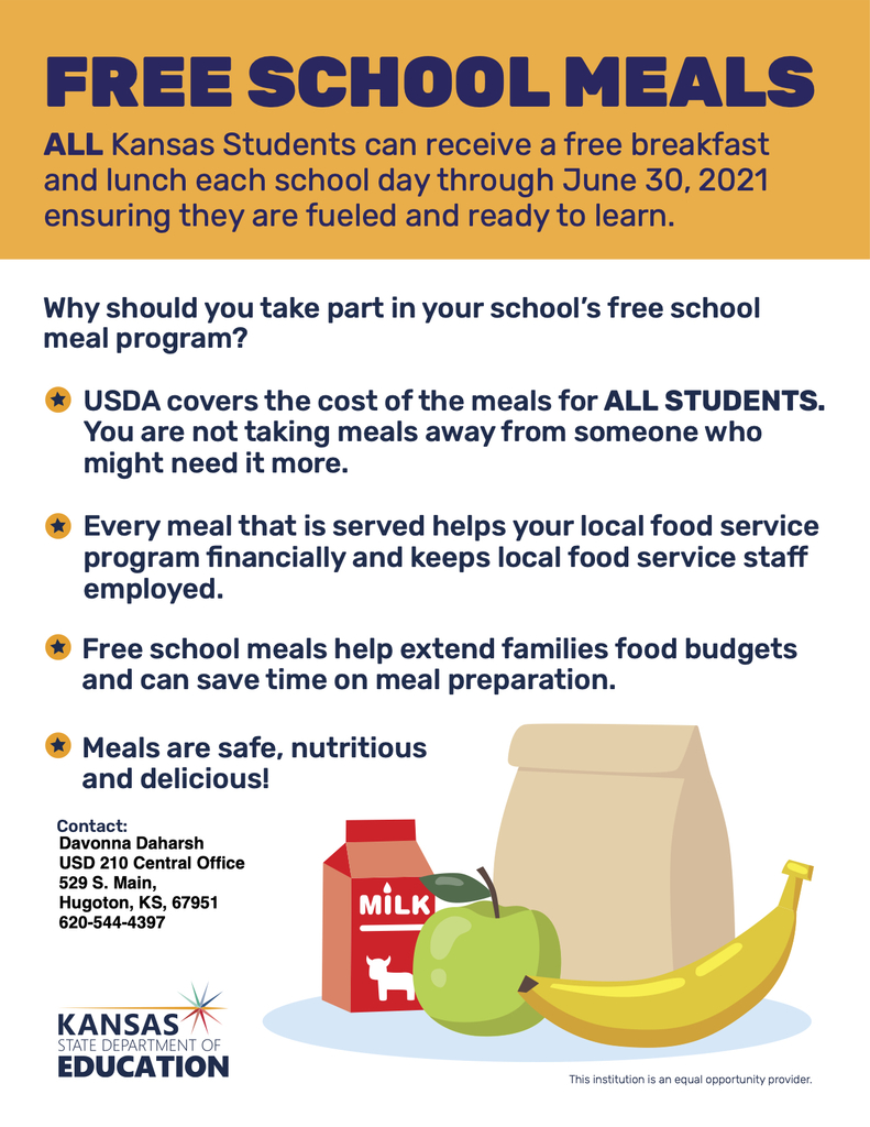 USDA Free Meals Program