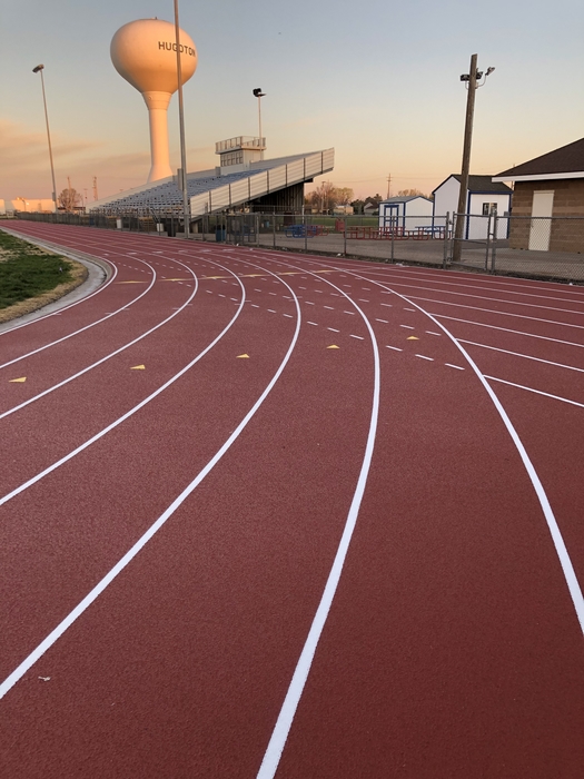 Hugoton High School Track. 